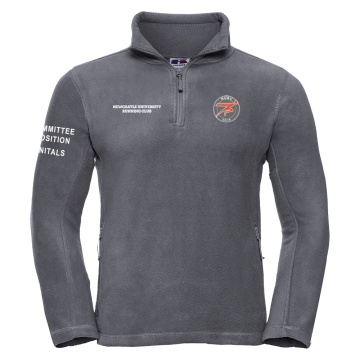 Newcastle University Running Club Fleece - Grey