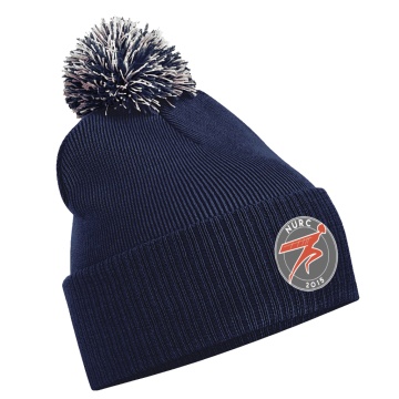 Snowstar Beanie - Navy/Grey