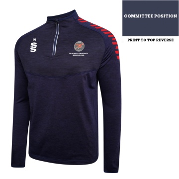 1/4 Zip Dual Performance Top : Navy
