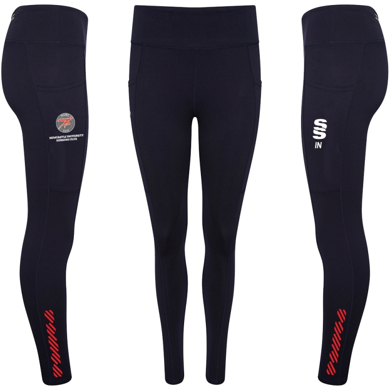 Performance Full Length Leggings : Navy