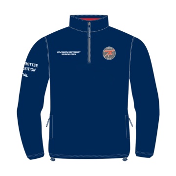 Newcastle University Running Club Fleece - Navy