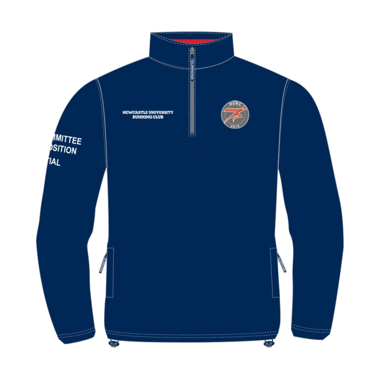 Newcastle University Running Club Fleece - Navy