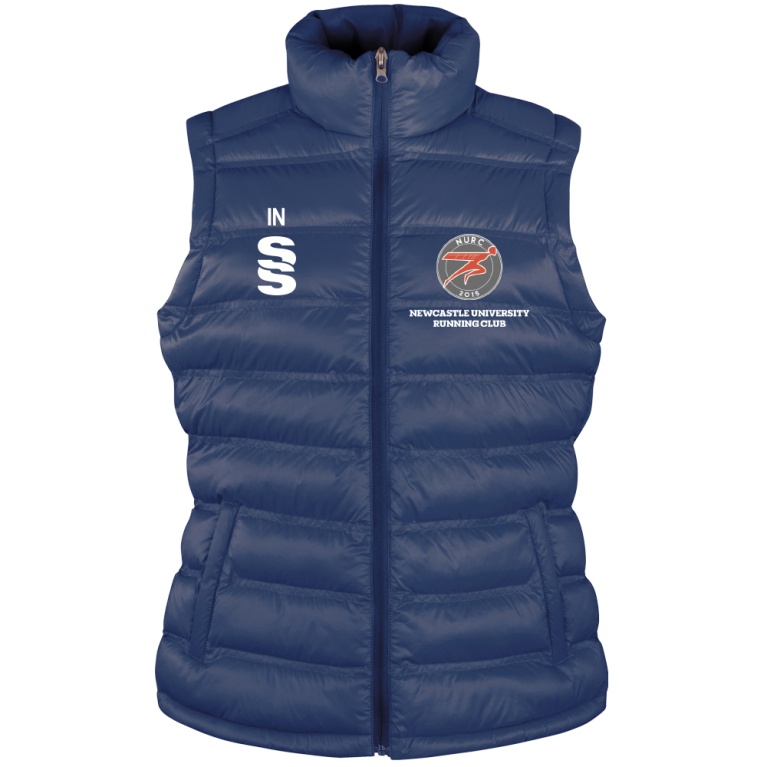 Women's Padded Gilet : Navy