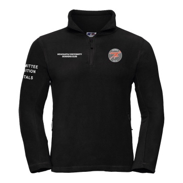 Newcastle University Running Club Fleece - Black