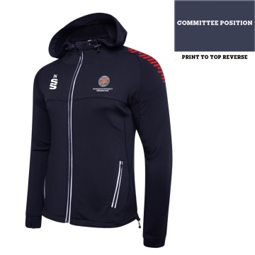 Dual Full Zip Hoody : Navy